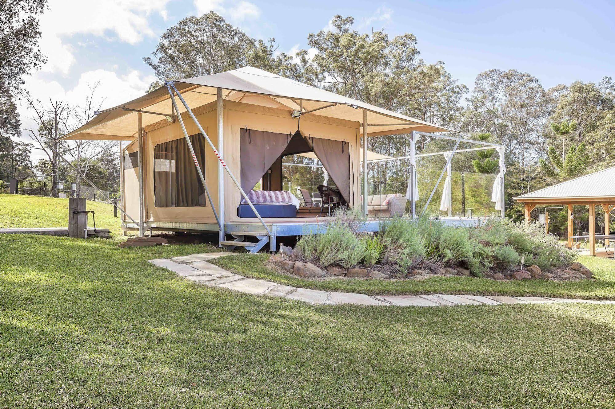 ホテル Tuckers Retreat Canungra エクステリア 写真