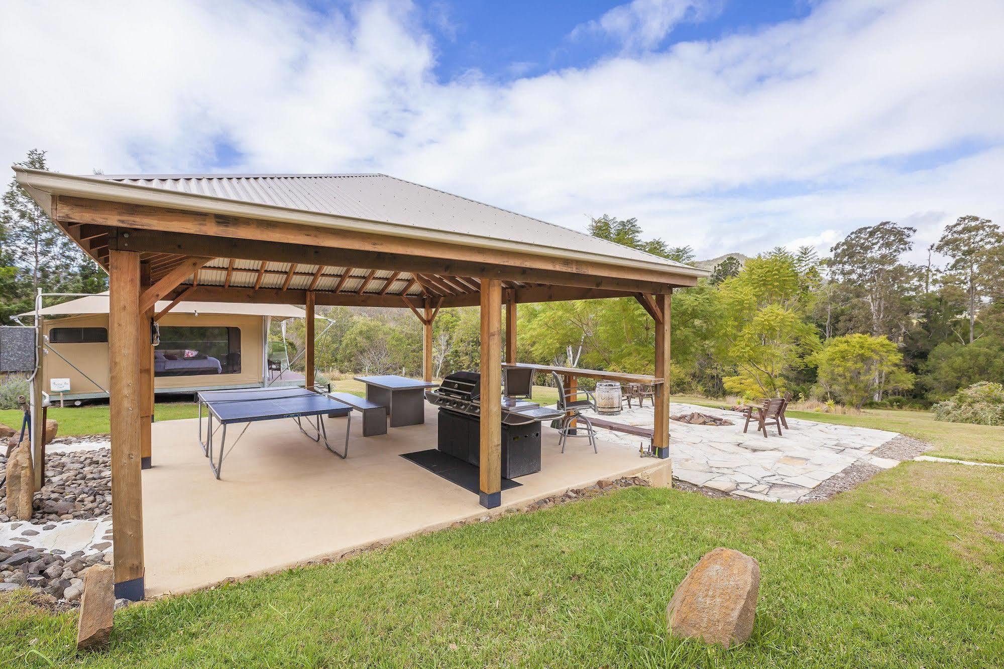 ホテル Tuckers Retreat Canungra エクステリア 写真