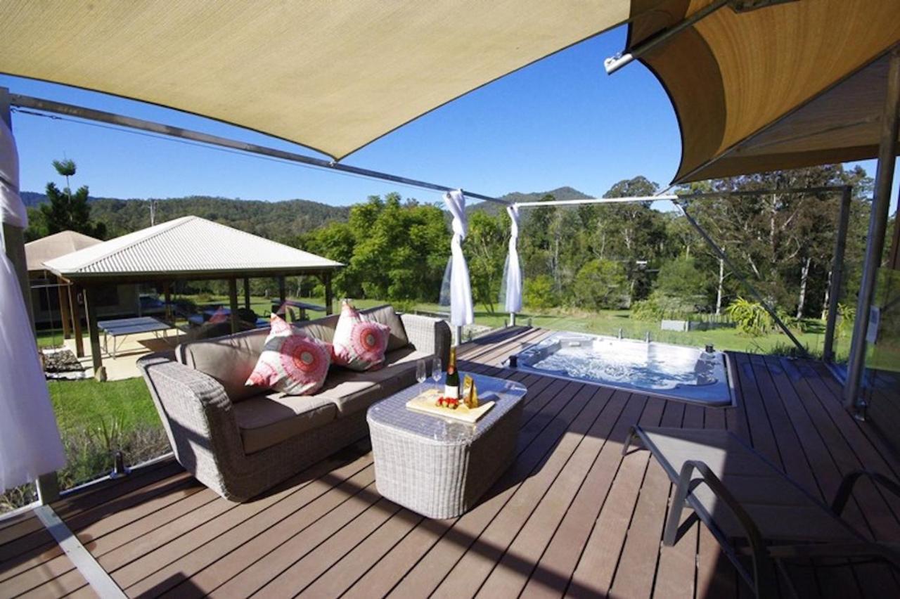 ホテル Tuckers Retreat Canungra エクステリア 写真