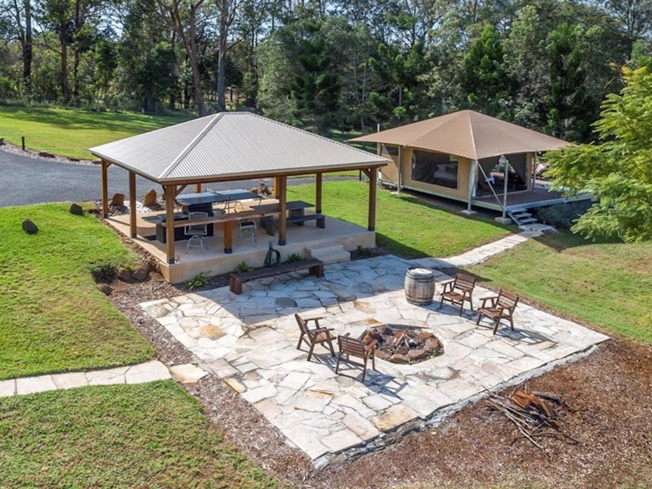 ホテル Tuckers Retreat Canungra エクステリア 写真