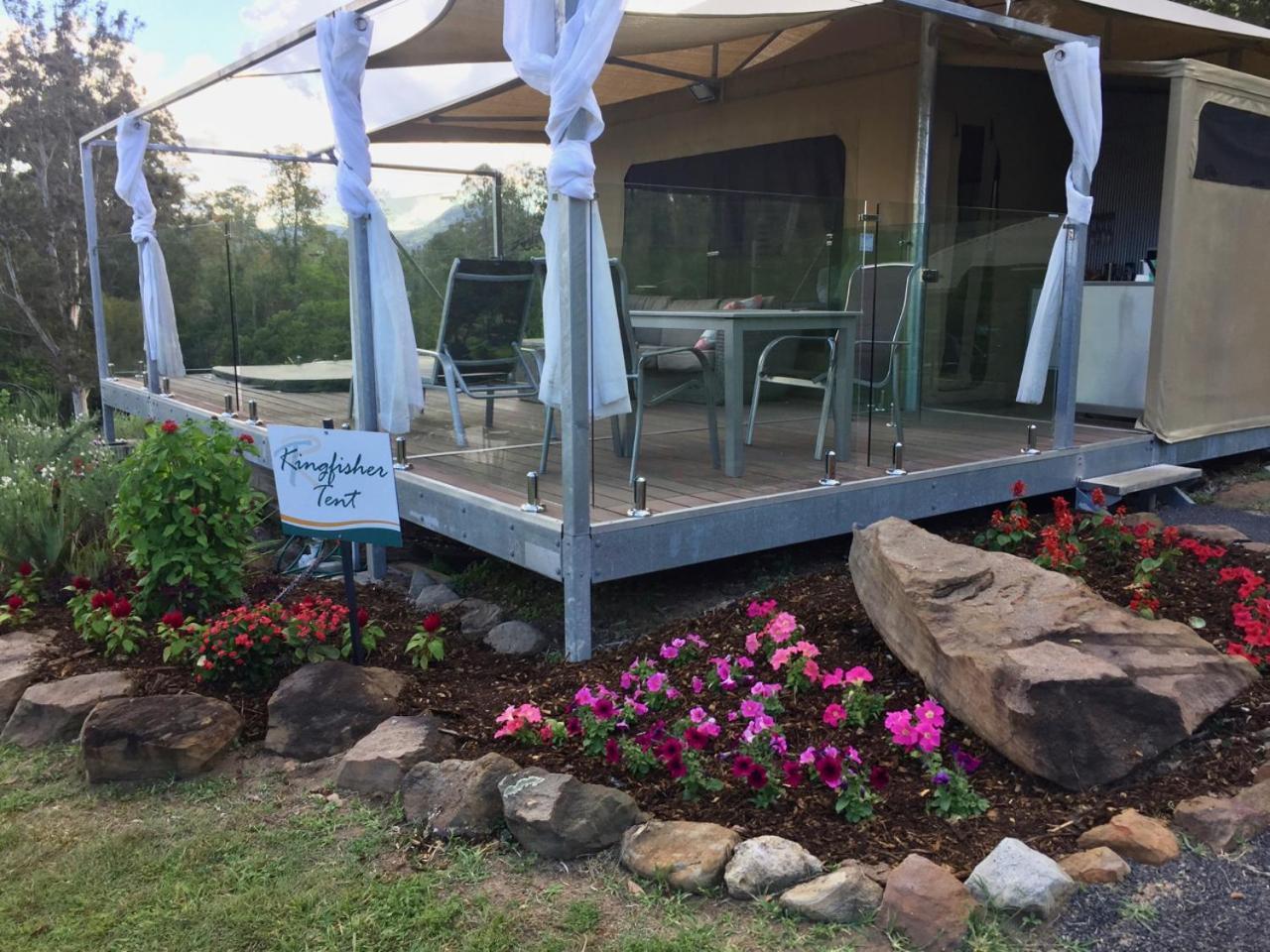 ホテル Tuckers Retreat Canungra エクステリア 写真